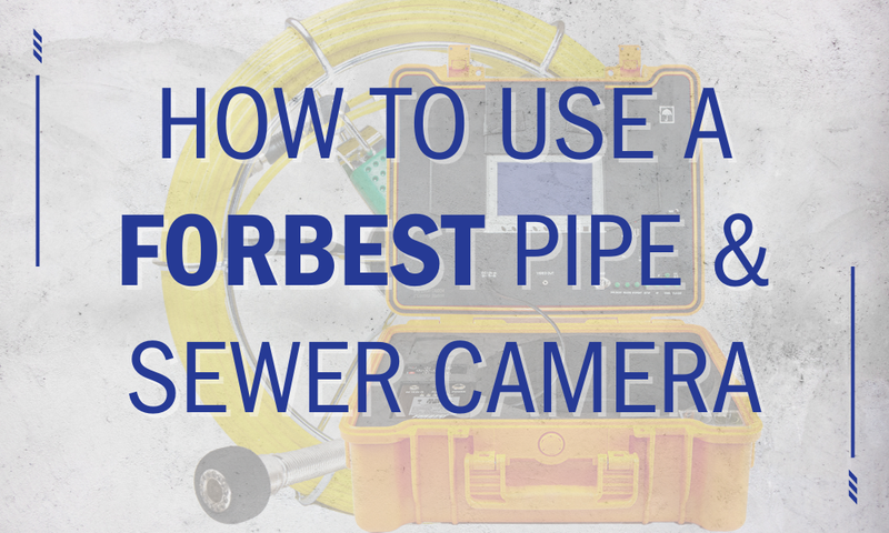 How to Use a Pipe & Sewer Camera Inspection System