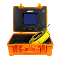 Forbest 4188DN-C06 pipe inspection camera system with 10-inch LCD monitor, yellow reel, and 16mm camera head
