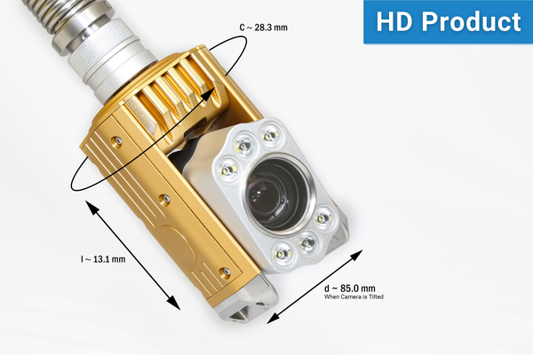 3" HD 1080p 80mm Pan-Tilt-Zoom Camera Head