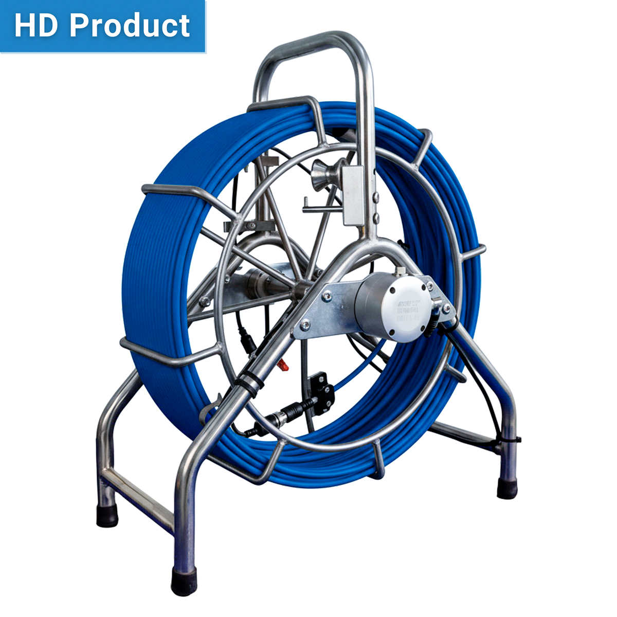 HD Mid Range 3388PH Sewer Camera: 200ft Cable with C40 Self-Levelling/