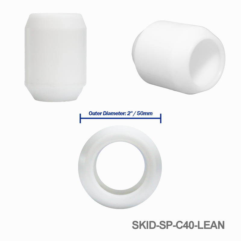 Skids for 1.5" C40 Camera Head