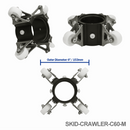Skids for 2" C60 Camera Head