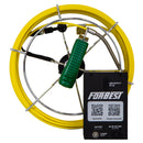 Forbest yellow cable reel with green handle and wifi box