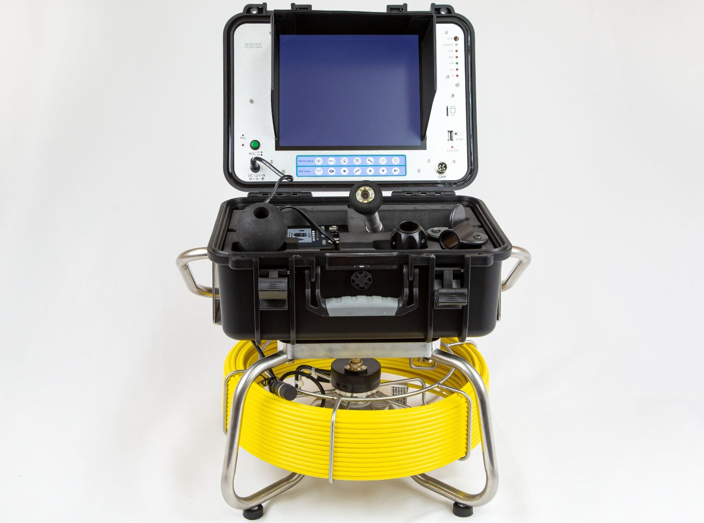 4188XT All-in-One Sewer Camera, 200ft Cable, Self-Leveling Head and 51