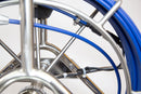 Close up of blue cable and reel CR-3388M-200-MC