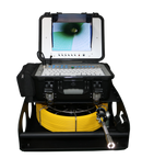4188KB Portable Pipeline Inspection Camera with Catch Base Reel & 130 FT. Cable