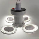 Foldable Solar 5 Panel LED Light