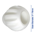 A single white plastic skid for C40E camera.